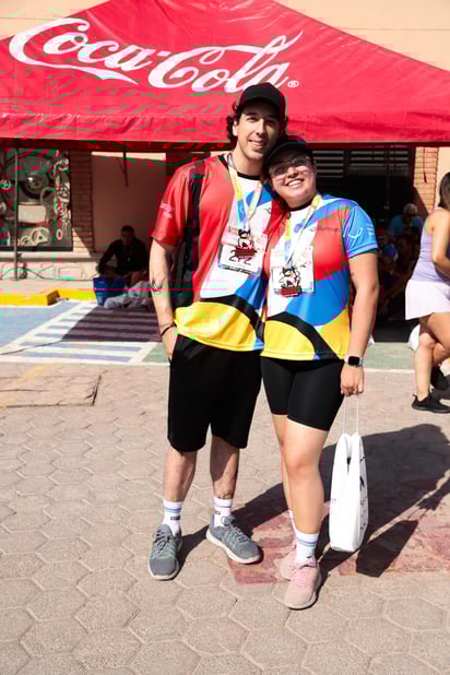 Roberto Aguirre y Alejandra Luna.