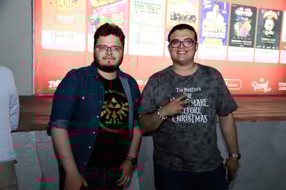 Luis Franco y Andre Hinojosa.
