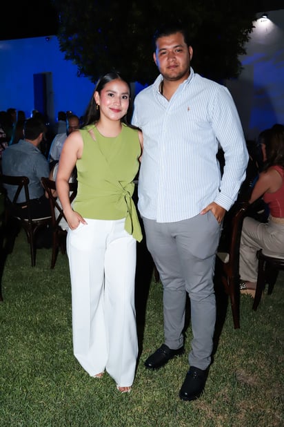 Danna Siller y Ernesto Chapa.
