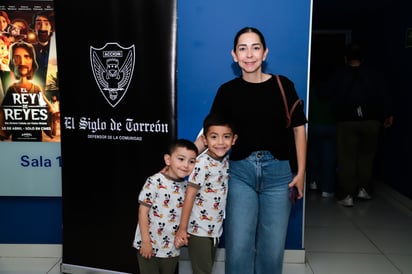 Mariano, Mauricio y Alicia.
