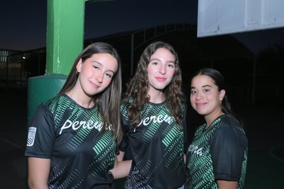 Sofía Díaz, Ana Paula Márquez y Mónica Verduzco.
