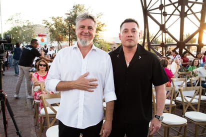 Pablo Irrgang y Maurice Collier.