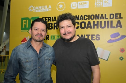 Impulsan cine. Este lunes 19 de mayo ofreció
una charla junto al lagunero “Pato” Safa y Humberto Vázquez.