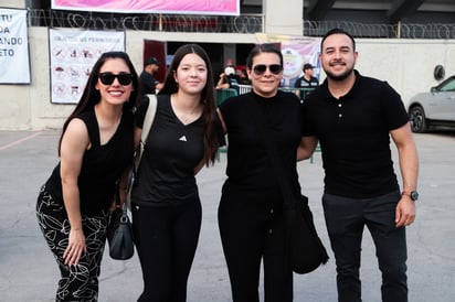 Daniela Vázquez, Alondra Ayala, Tere Chaul y Daniel Félix.