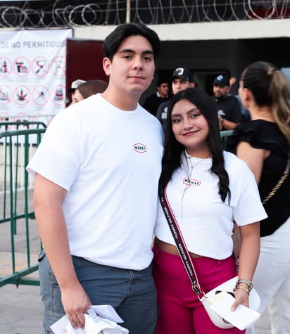 Carlos Díaz y Valeria Hernández.