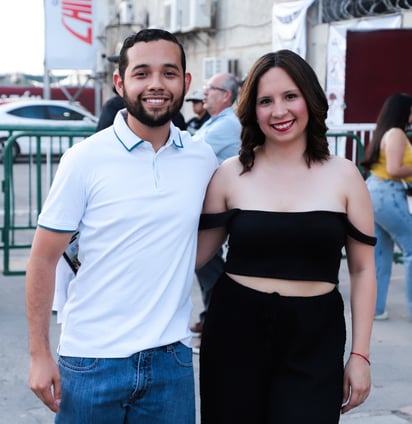 Germán Rodríguez y Fanny Bautista.