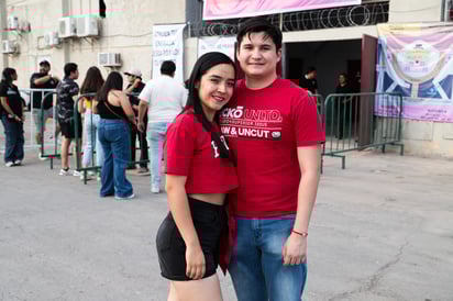 Ana Bárbara Ávalos y Alan Reyna.
