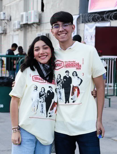 Alexa Hernández y Daniel Gómez.