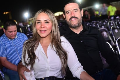 Gabriela Moreno y Jorge Salazar.