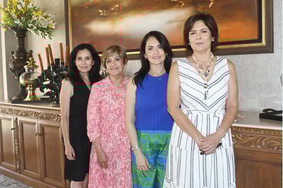 Mónica, Alicia Yadira y Rocío.
