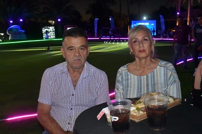 Emilio Gutiérrez y Lourdes Álvarez.