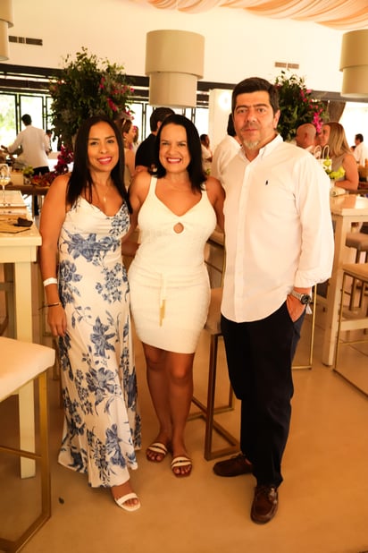 Ángela Altamirano, Sandra Cardona y Luis Miguel Moreno. 
