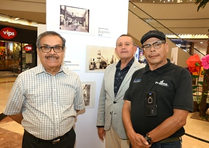 Daniel Jáquez, Leo Roel y Luís Alfonso Quezada.
