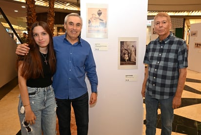 Briana Olivares, Germán Olivares y José Antonio Hernández Franco