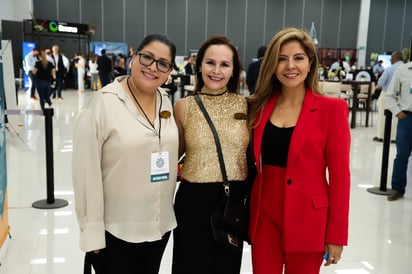 Erika Guzmán, Claudia Cabrera y Minerva Alvarado.