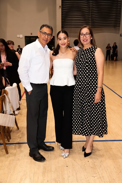 Rubén, Paulina y Aide.