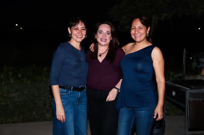 Paola, Coquis y Luly.