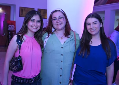 Susy, Ángela y Lorena.