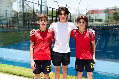 Marcelo, Camilo y Marcelo.