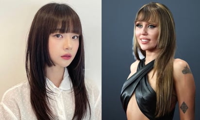 Hime cut. 