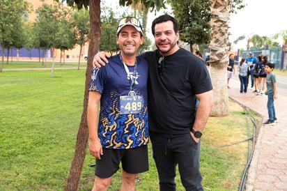 Marcelo Aguirre y Marco Ramos.