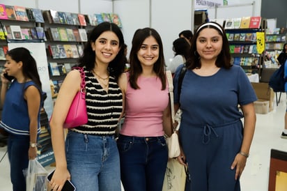 Sofía Castañeda, Susy López y Alejandra Rodríguez.