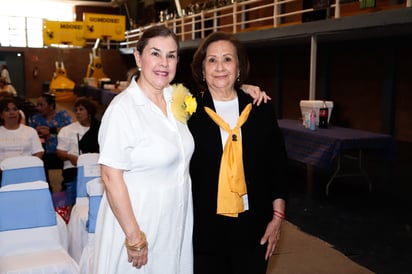 María del Socorro Ávila y María Elena Alfaro.
