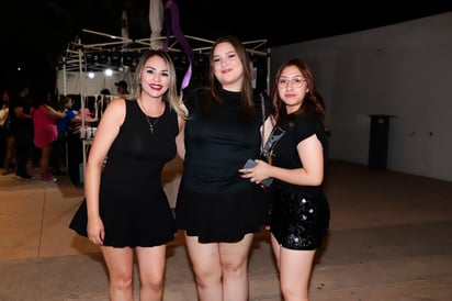 Judith, Ingrid y Paula.