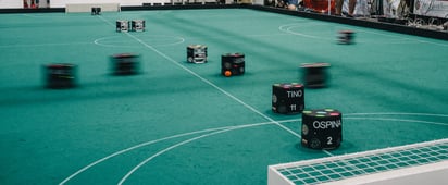 RoboCup Small Size League 2022 en Bangkok, Tailandia. Foto: RoboCup