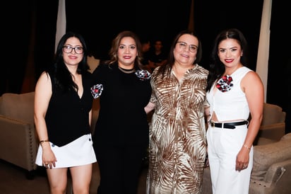 Ana Luisa, Brenda, Oralia y Ere.