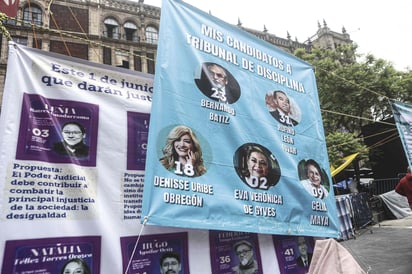 Ninguno de los candidatos recibió presupuesto público, por lo que sus campañas no tuvieron un gran alcance entre la población. Foto: El Universal/ Gabriel Pano
