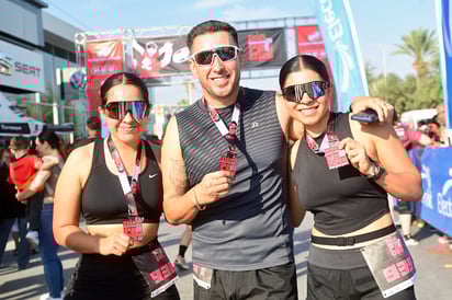 Frida Zavala, José Luis Zavala y Jessica Zavala.