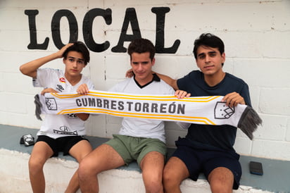 Emiliano Padilla, Alejandro Aguilera y Ricardo Fontecilla.