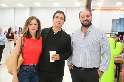 Usua, Javier y Santiago.