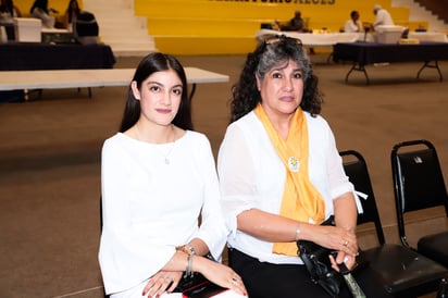 Coraima Córdoba e Irma Villagrana.