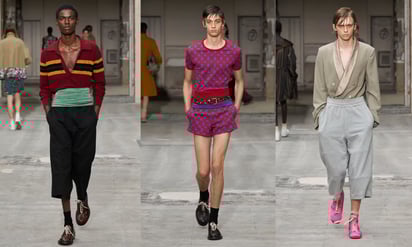 Colección de Dries Van Noten durante Paris Fashion Week 2025. Fotos: EFE