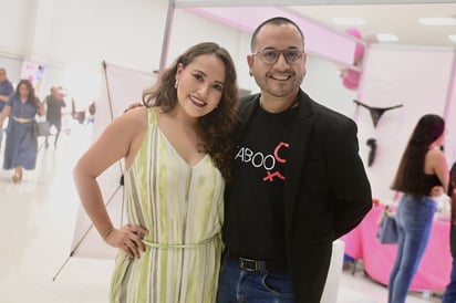 Victoria Allen y Guillermo Sánchez.