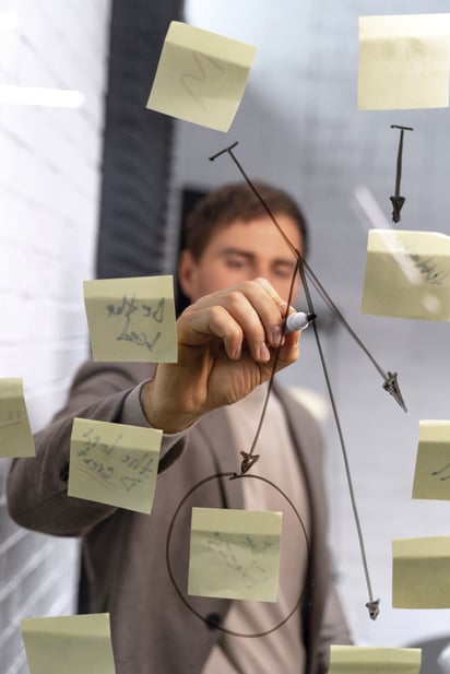 El primer sistema de decisiones, de acuerdo con Daniel Kahneman, es intuitivo y rápido, y se usa para situaciones cotidianas. El segundo sistema es analítico y emplea muchos recursos cognitivos, ideal para cualquier elección que tenga un impacto a largo plazo. Foto: Freepik