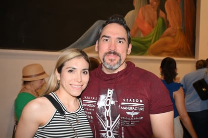 Erika Dávila y Eugenio Cota.