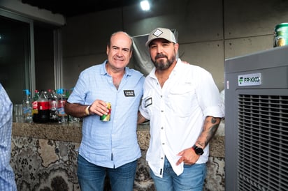 Carlos Fernández y Carlos Félix.