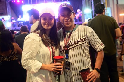 Carolina Hernández y Jorge López.