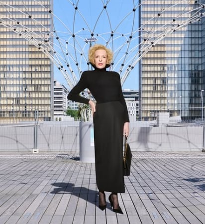 Sunnyi Melles. Foto: Balenciaga