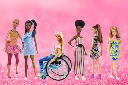 Muñecas inclusivas hechas por Barbie