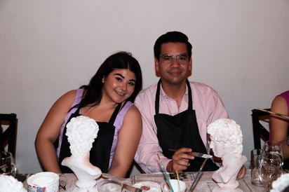 Mariana Cordova y Enrique Rodríguez.
