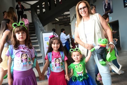 María José, Lupita, María Paula y Alina