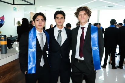 Gael Domínguez, Raul Duarte y David Soto.