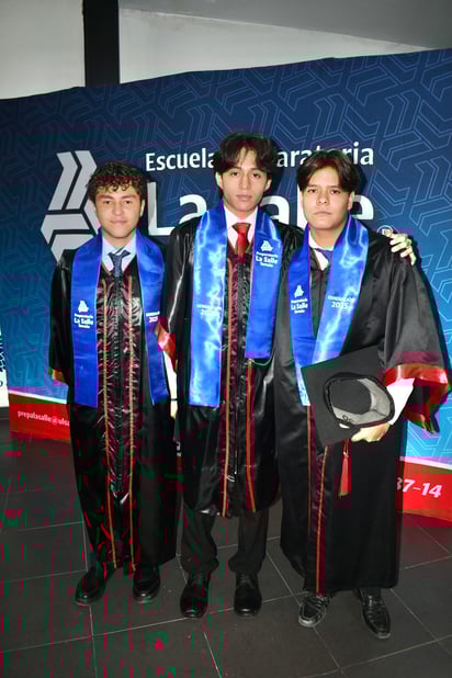 Gerardo Chapa, Andrés Cortinas y Emilio Padilla.