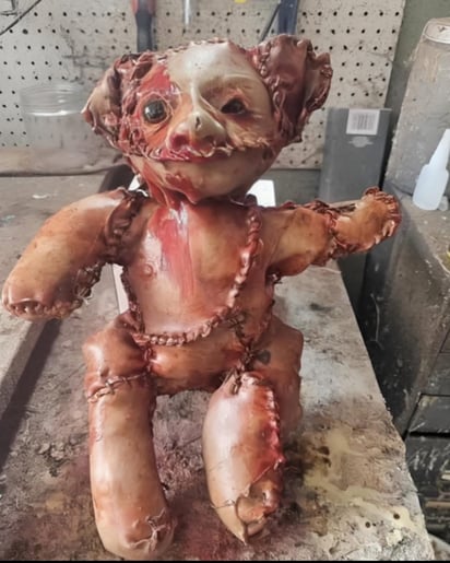 Oso de 'piel humana' (ESPECIAL)