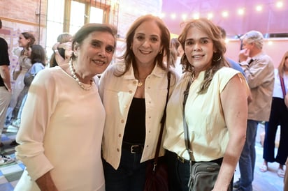 Nora, Sandra y Katy.
