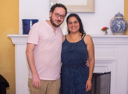 Rubén Adda y Rita Chávez.